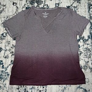 American Eagle Ombré Top
